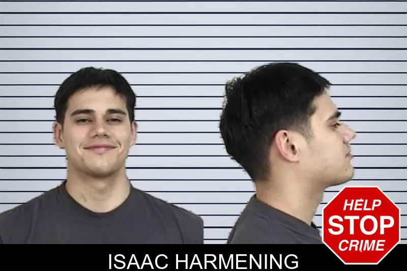 Isaac Harmening mugshot