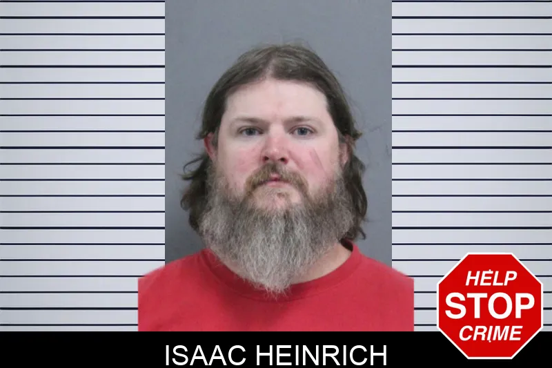 Isaac Heinrich mugshot – Catoosa County , Georgia Isaac Heinrich mugshot