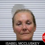 Isabel McCluskey mugshot