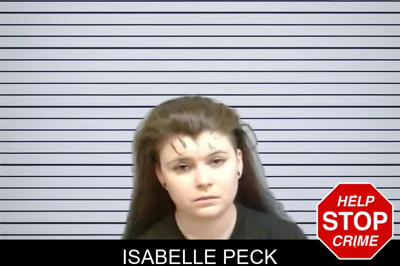 Isabelle Peck mugshot