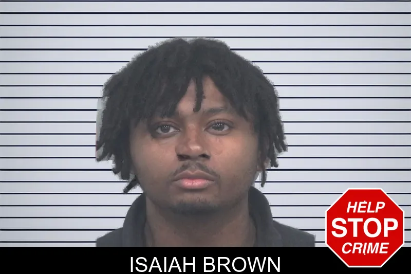 Isaiah Brown mugshot