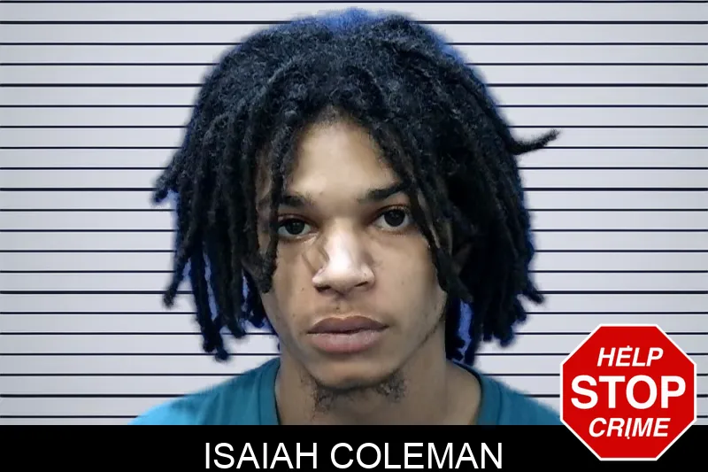 Isaiah Coleman mugshot
