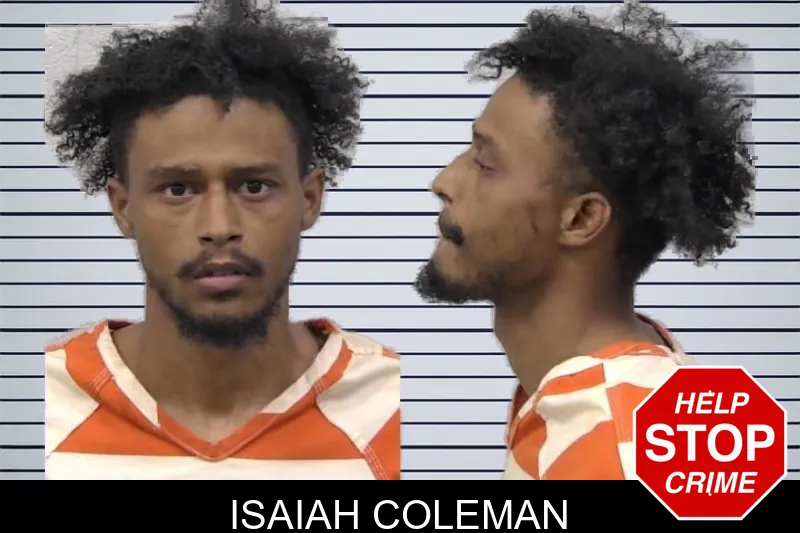 Isaiah Coleman mugshot