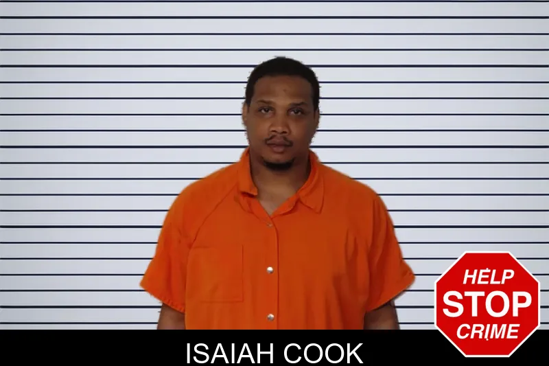 Isaiah Cook mugshot