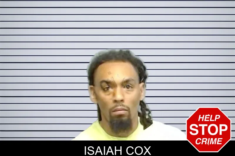 Isaiah Cox mugshot
