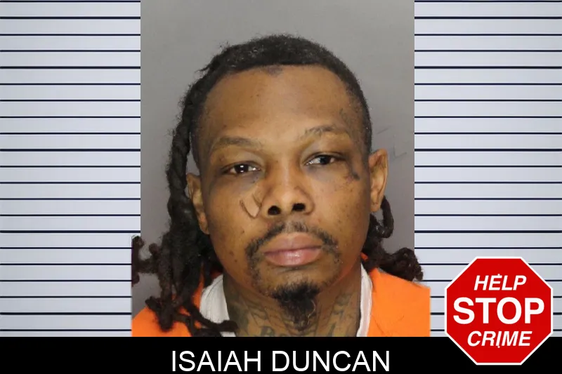 Isaiah Duncan mugshot