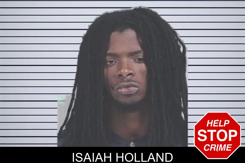 Isaiah Holland mugshot