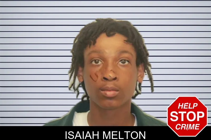 Isaiah Melton mugshot