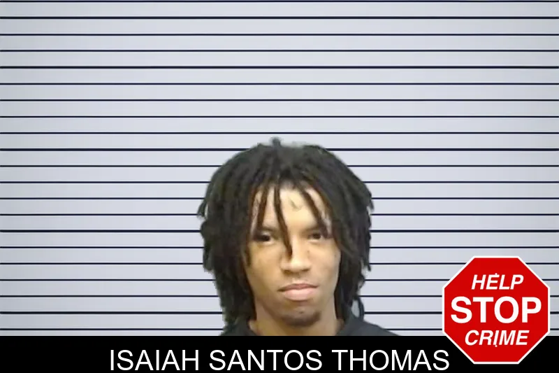 Isaiah Santos Thomas mugshot