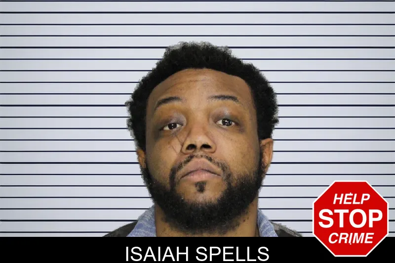 Isaiah Spells mugshot