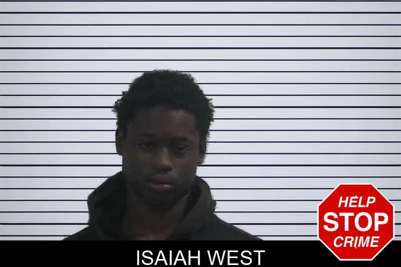 Isaiah West mugshot