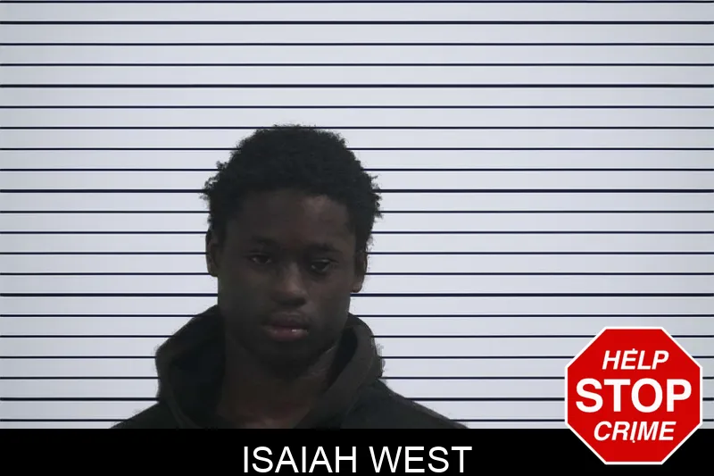 Isaiah West mugshot