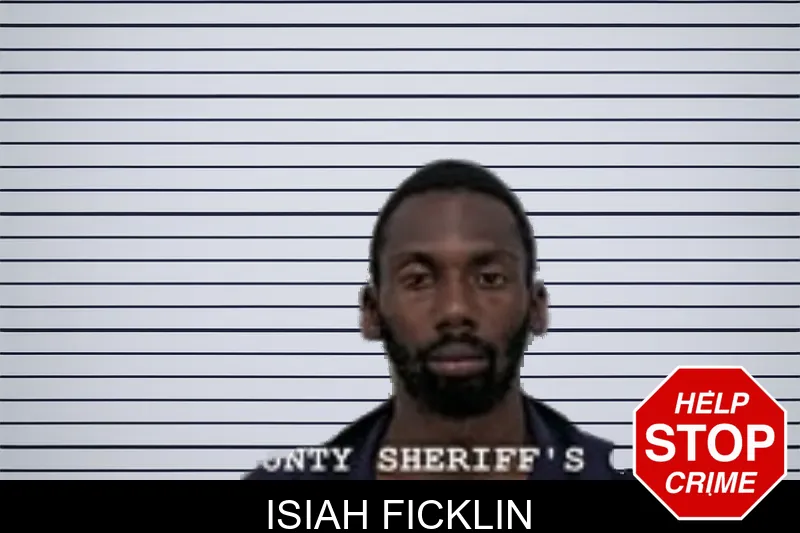 Isiah Ficklin mugshot