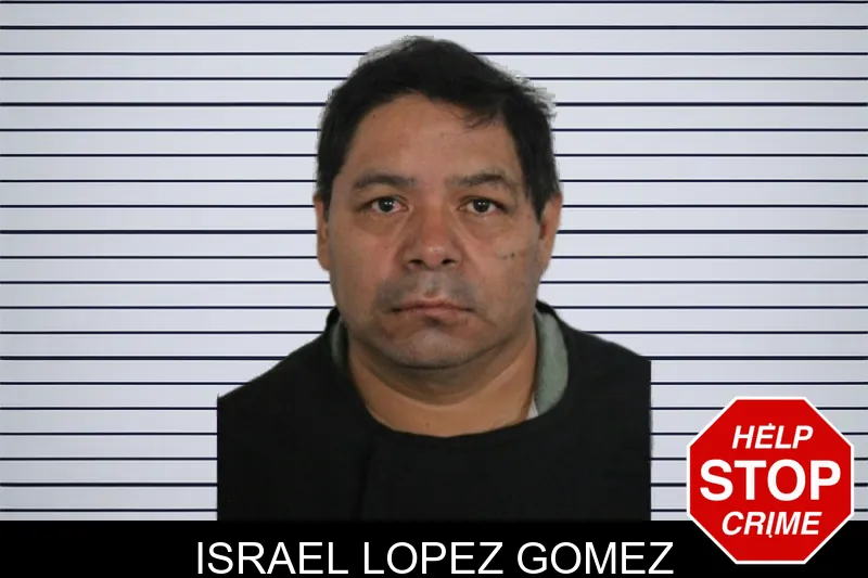 Israel Lopez Gomez mugshot