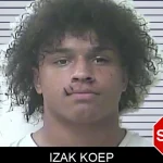 Izak Koep mugshot