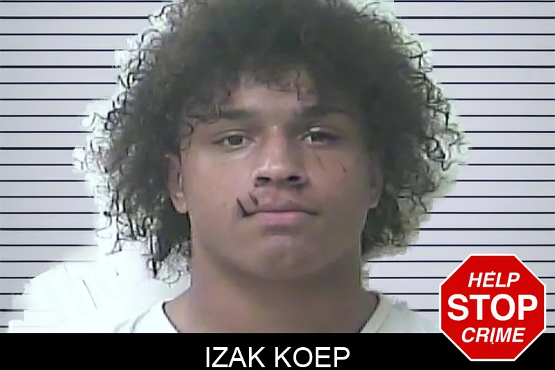 Izak Koep mugshot