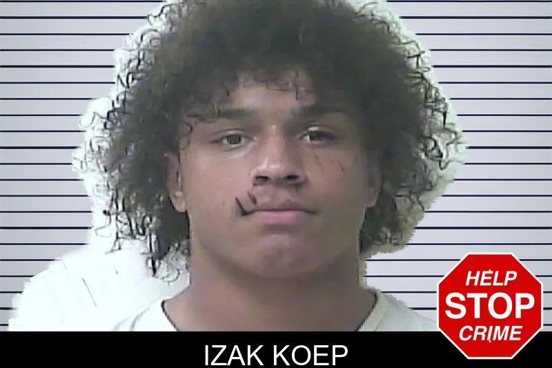Izak Koep mugshot