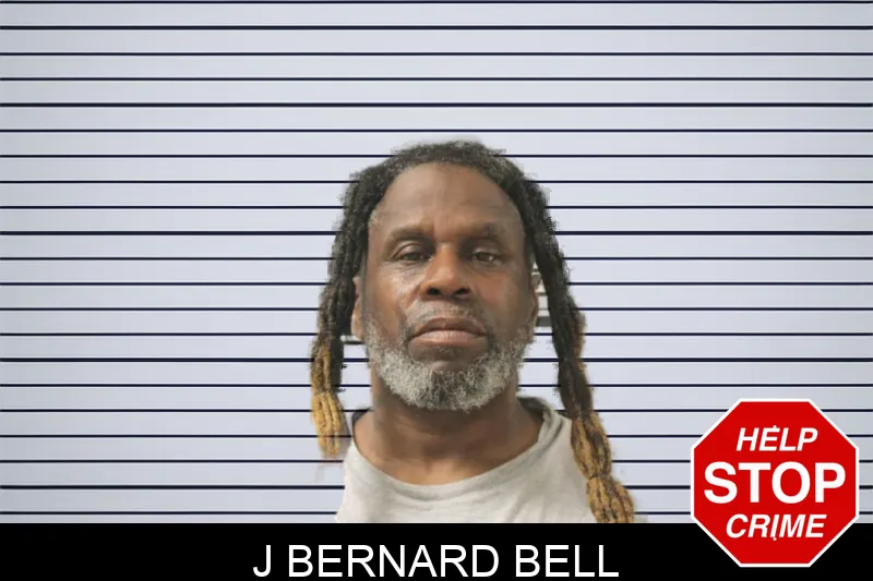 J Bernard Bell mugshot