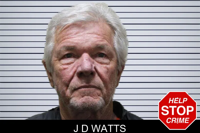 J D Watts mugshot
