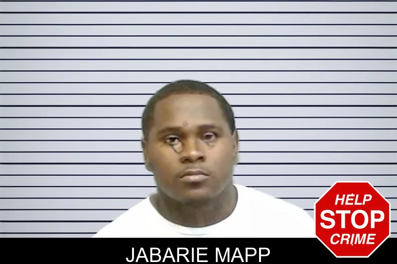 Jabarie Mapp mugshot