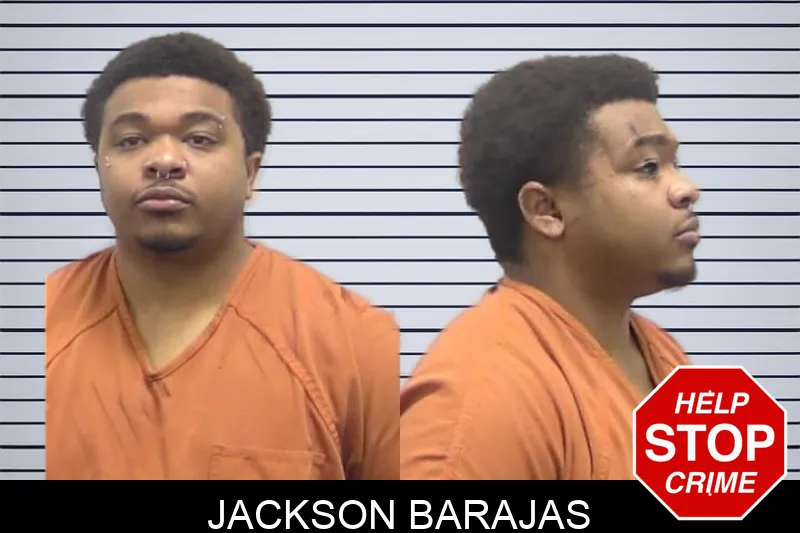 Jackson Barajas mugshot
