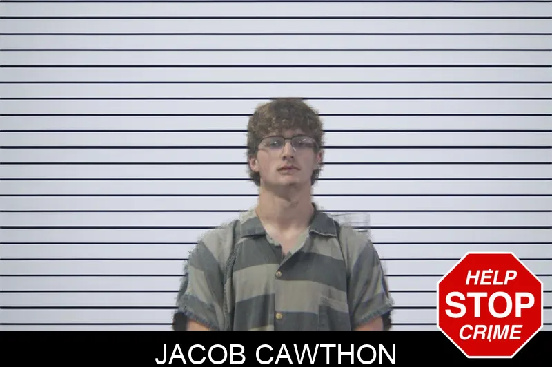 Jacob Cawthon mugshot
