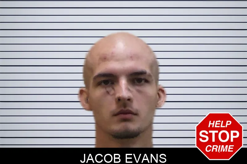 Jacob Evans mugshot