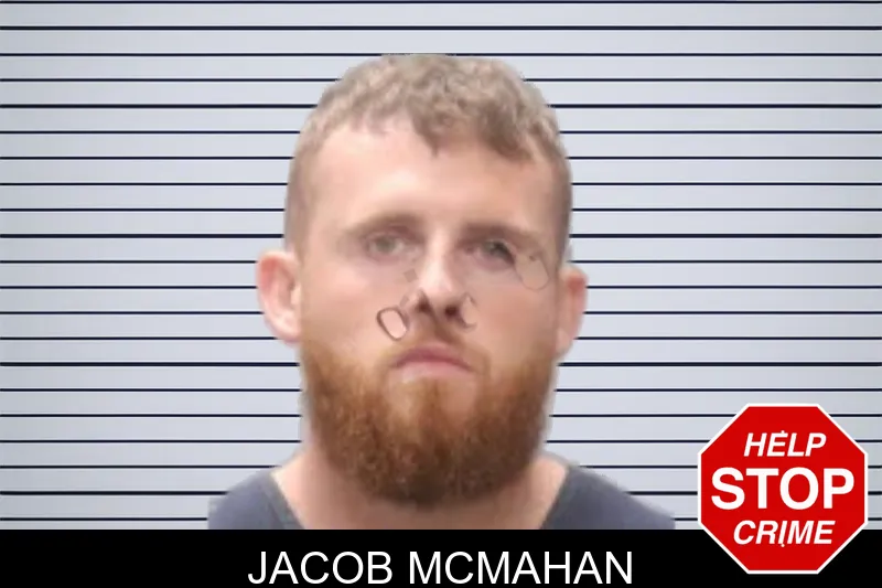 Jacob McMahan mugshot