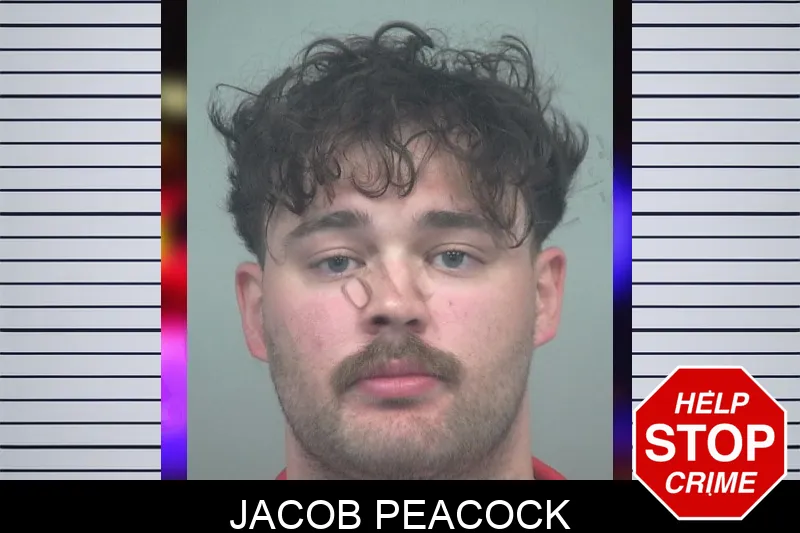 Jacob Peacock mugshot