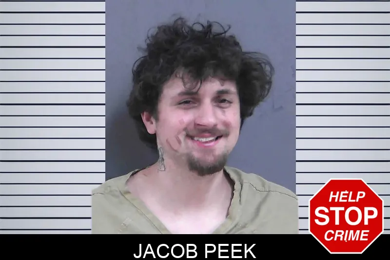 Jacob Peek mugshot