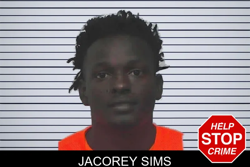 Jacorey Sims mugshot