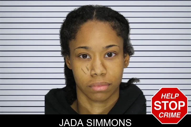 Jada Simmons mugshot