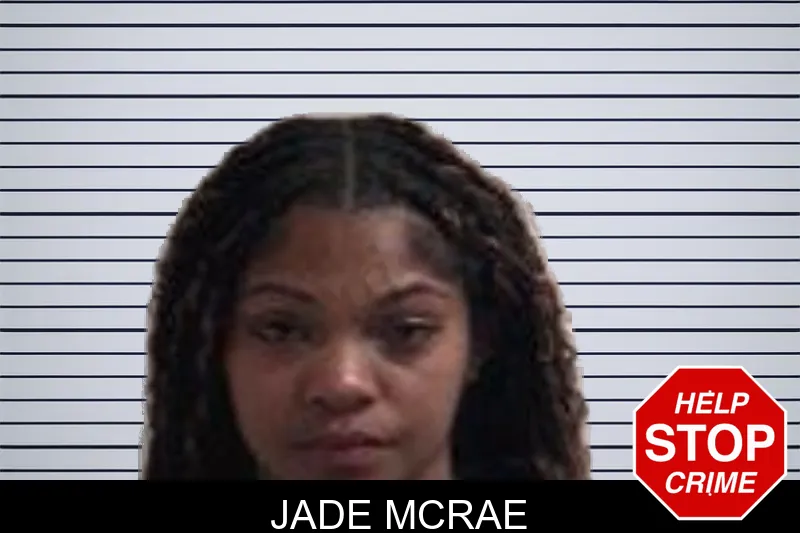 Jade McRae mugshot