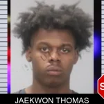 Jaekwon Thomas mugshot – Muscogee County , Georgia Jaekwon Thomas mugshot