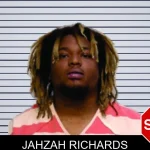 Jahzah Richards mugshot