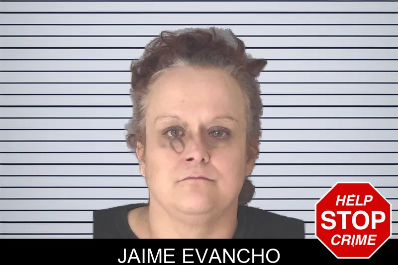 Jaime Evancho mugshot