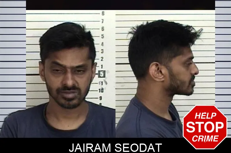Jairam Seodat mugshot