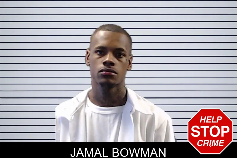 Jamal Bowman mugshot