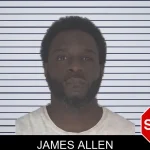 James Allen mugshot
