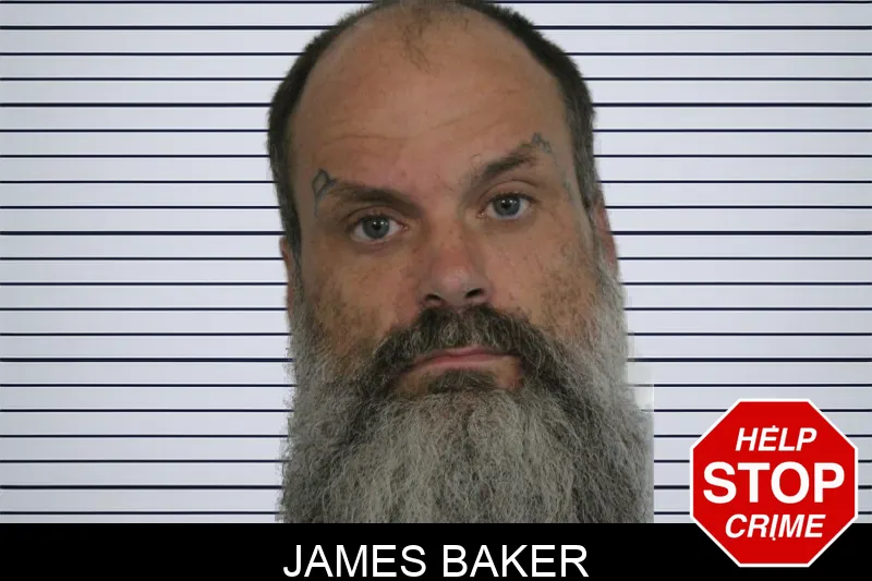 James Baker mugshot