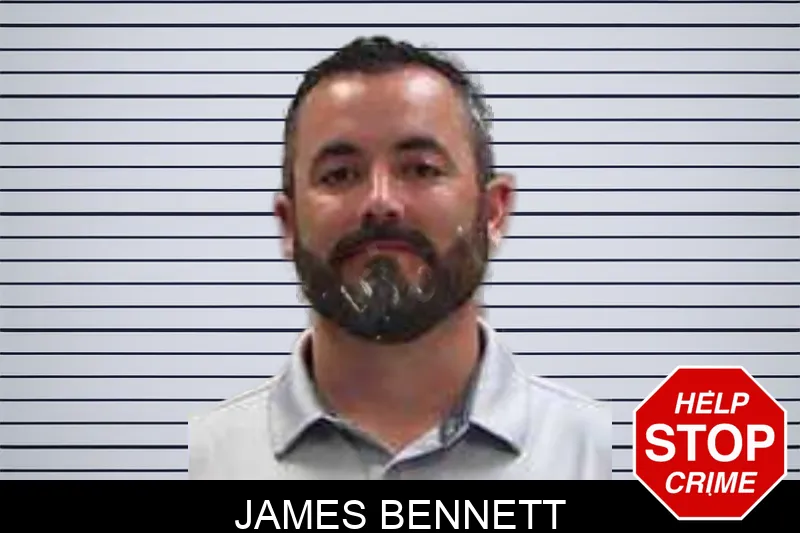 James Bennett mugshot