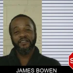 James Bowen mugshot
