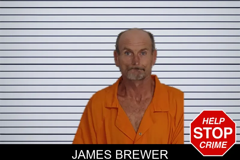 James Brewer mugshot