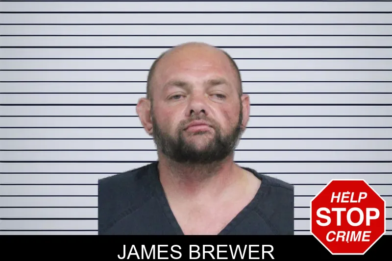 James Brewer mugshot