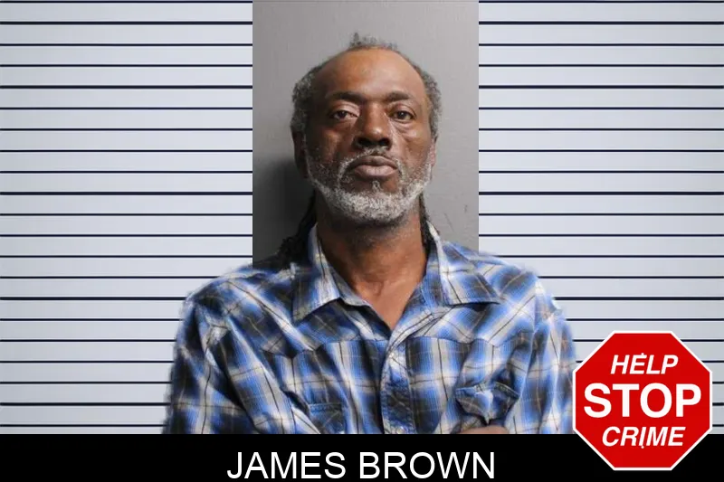 James Brown mugshot