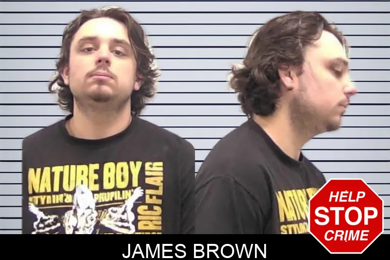 James Brown mugshot