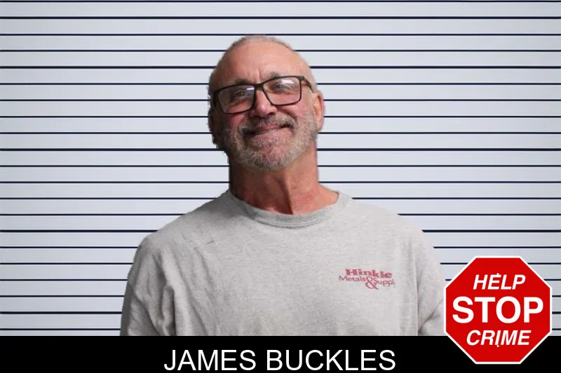 James Buckles mugshot