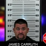 James Carruth mugshot