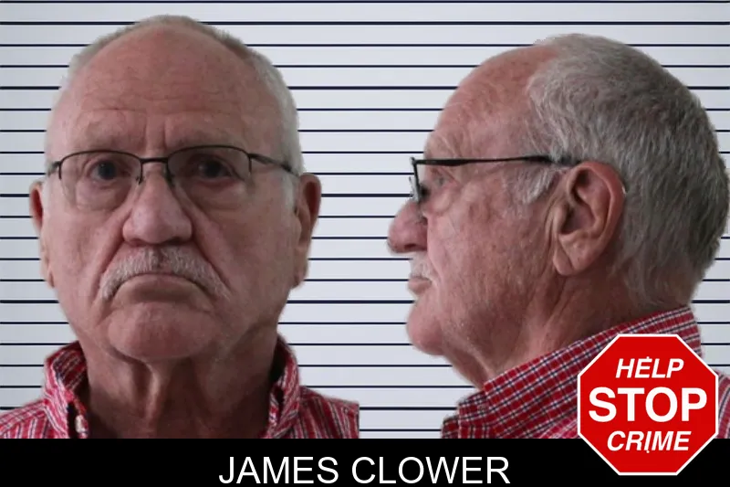James Clower mugshot
