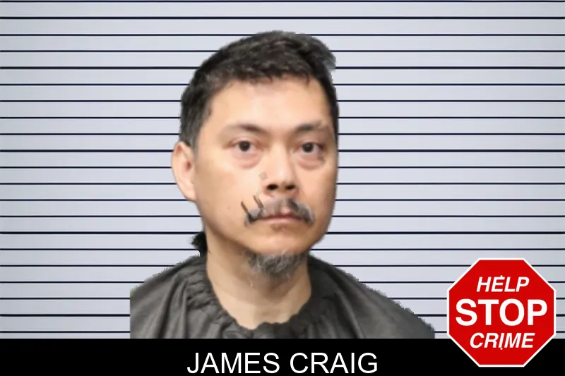 James Craig mugshot